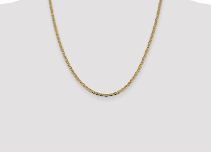 14k Tri-Color Chains Style PVL060 - Classique Jewelry Inc.