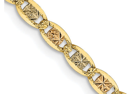 14k Tri-Color Chains Style PVL060 - Classique Jewelry Inc.