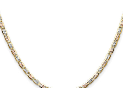 14k Tri-Color Chains Style PVL070 - Classique Jewelry Inc.