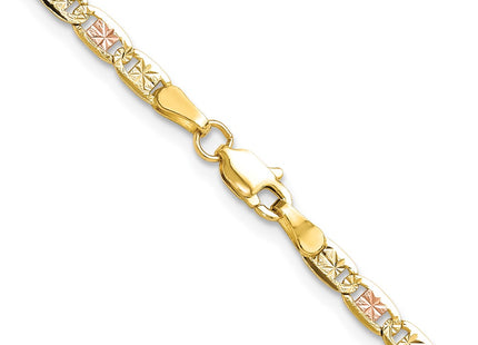 14k Tri-Color Chains Style PVL070 - Classique Jewelry Inc.