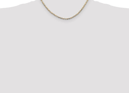 14k Tri-Color Chains Style PVL070 - Classique Jewelry Inc.