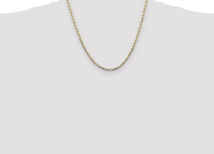 14k Tri-Color Chains Style PVL070 - Classique Jewelry Inc.