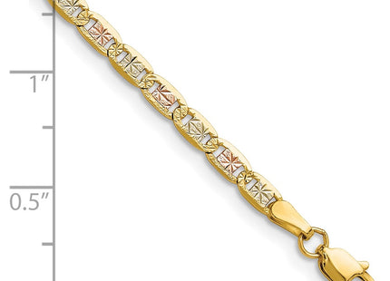 14k Tri-Color Chains Style PVL070 - Classique Jewelry Inc.