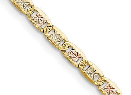 14k Tri-Color Chains Style PVL070 - Classique Jewelry Inc.