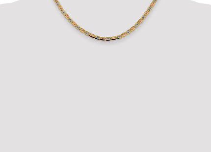 14k Tri-Color Chains Style PVL080 - Classique Jewelry Inc.