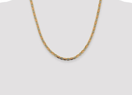 14k Tri-Color Chains Style PVL080 - Classique Jewelry Inc.