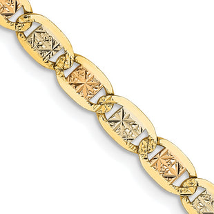 14k Tri-Color Chains Style PVL080 - Classique Jewelry Inc.