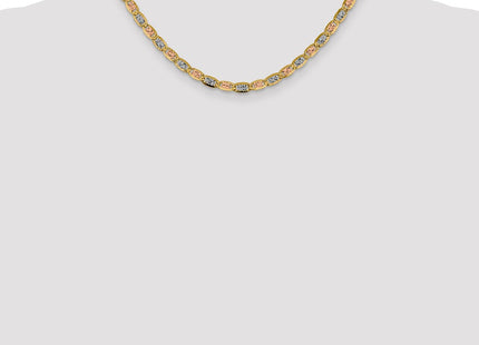 14k Tri-Color Chains Style PVL100 - Classique Jewelry Inc.
