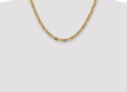 14k Tri-Color Chains Style PVL100 - Classique Jewelry Inc.