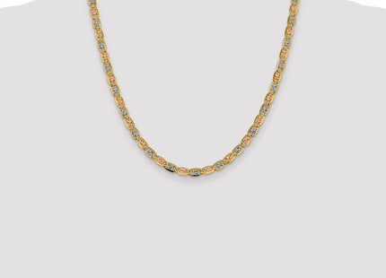 14k Tri-Color Chains Style PVL100 - Classique Jewelry Inc.