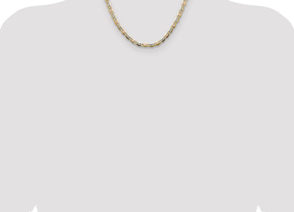 14k Tri-Color Chains Style PVL120 - Classique Jewelry Inc.