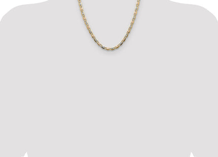 14k Tri-Color Chains Style PVL120 - Classique Jewelry Inc.