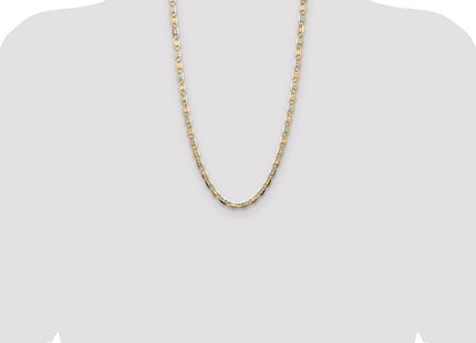 14k Tri-Color Chains Style PVL120 - Classique Jewelry Inc.