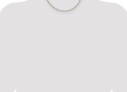 14k Yellow & Rhodium Chains Style PWC060 - Classique Jewelry Inc.