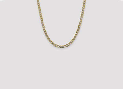 14k Yellow & Rhodium Chains Style PWF120 - Classique Jewelry Inc.