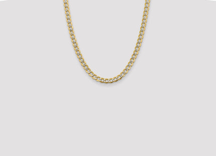14k Yellow & Rhodium Chains Style PWF150 - Classique Jewelry Inc.