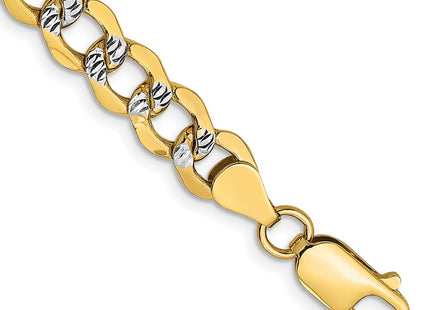 14k Yellow & Rhodium Chains Style PWF150 - Classique Jewelry Inc.