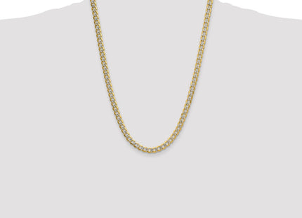 14k Yellow & Rhodium Chains Style PWF160 - Classique Jewelry Inc.