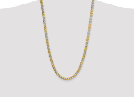 14k Yellow & Rhodium Chains Style PWF160 - Classique Jewelry Inc.