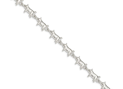 Sterling Silver Bracelets Style QA10 - Classique Jewelry Inc.