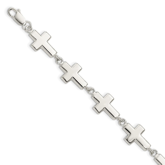 Sterling Silver Bracelets Style QA25 - Classique Jewelry Inc.