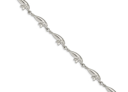 Sterling Silver Bracelets Style QA36 - Classique Jewelry Inc.