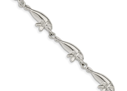 Sterling Silver Bracelets Style QA36 - Classique Jewelry Inc.