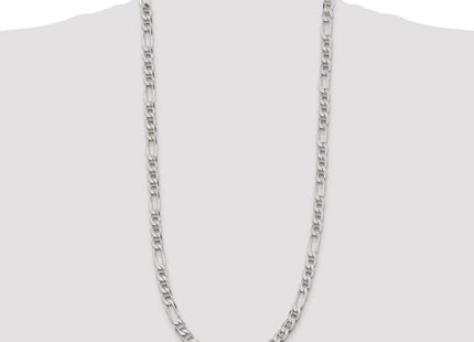 Sterling Silver Figaro Anchor Chain (Style QAF200-30)