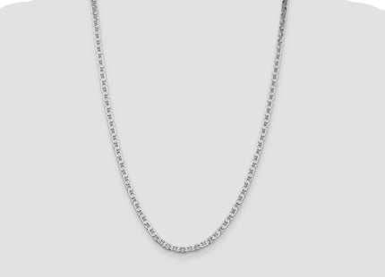 Sterling silver anchor link anchor chain