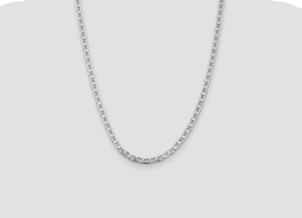 Sterling silver anchor link anchor chain