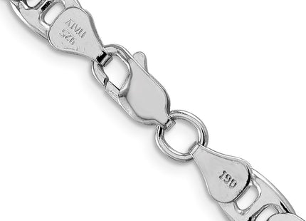 Sterling silver anchor link anchor chain
