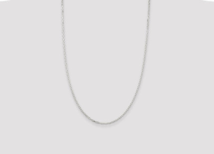 Sterling Silver Diamond-cut Long Link Cable Chain (Style QAR060-26)