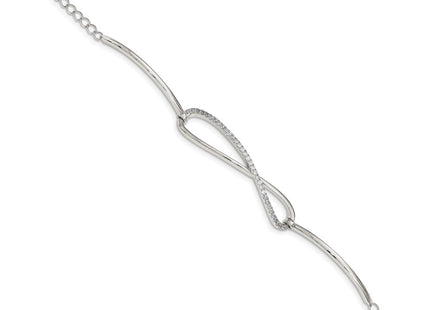 Sterling Silver Bracelets Style QB1064 - Classique Jewelry Inc.