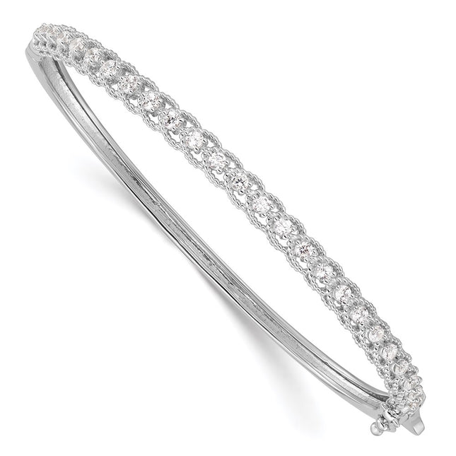 Sterling Silver Bracelets Style QB1067 - Classique Jewelry Inc.