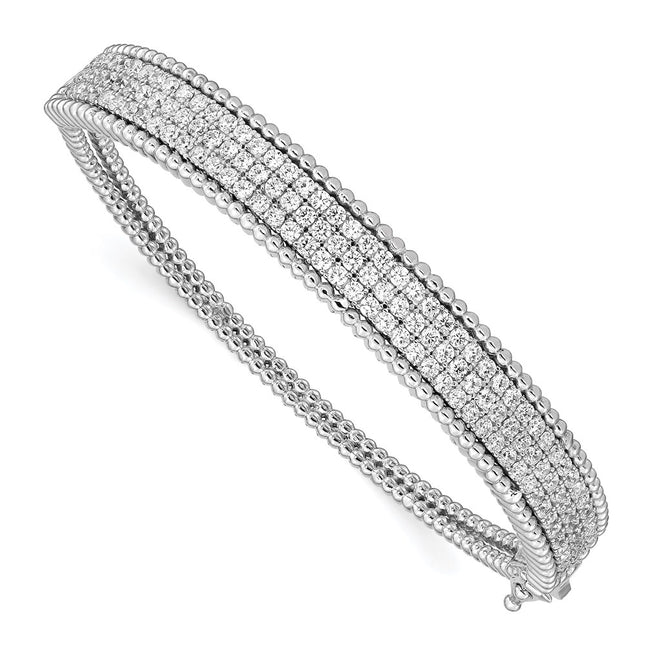Sterling Silver Bracelets Style QB1345 - Classique Jewelry Inc.