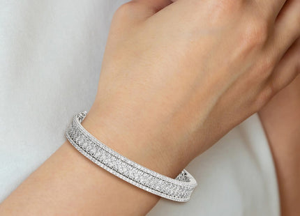Sterling Silver Bracelets Style QB1346 - Classique Jewelry Inc.