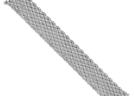 Sterling Silver Bracelets Style QB1359 - Classique Jewelry Inc.