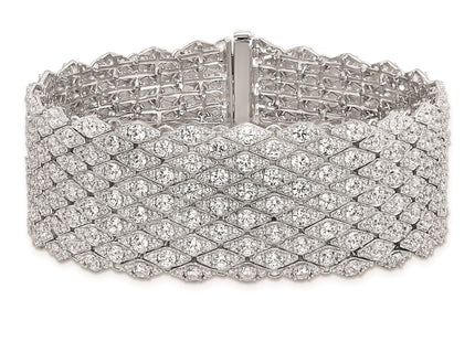 Sterling Silver Bracelets Style QB1359 - Classique Jewelry Inc.