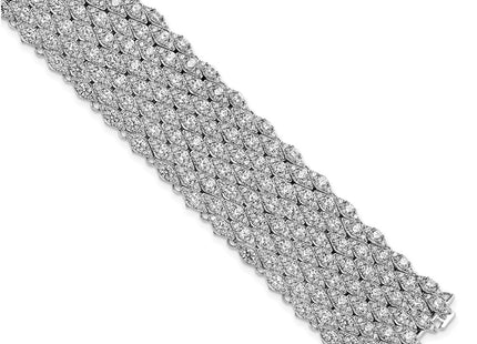 Sterling Silver Bracelets Style QB1359 - Classique Jewelry Inc.