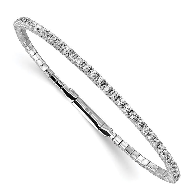 Sterling Silver Bracelets Style QB1361 - Classique Jewelry Inc.
