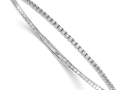 Sterling Silver Bracelets Style QB1362 - Classique Jewelry Inc.