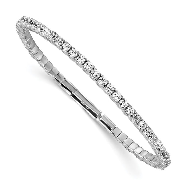 Sterling Silver Bracelets Style QB1363 - Classique Jewelry Inc.