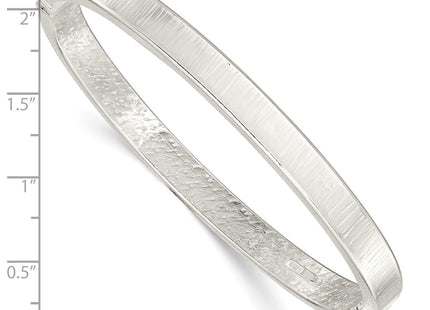 Sterling silver bangle, another view