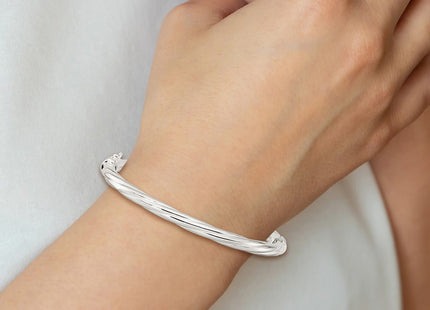 Sterling silver bangle, further view