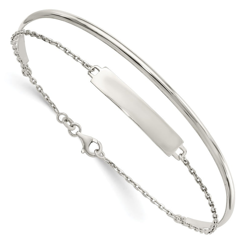 Sterling silver bangle