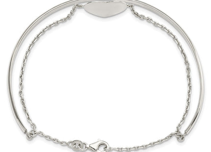 Sterling Silver Bracelets Style QB1436 - Classique Jewelry Inc.