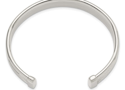Sterling silver bangle, alternate view