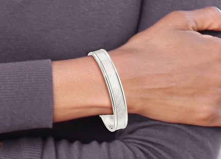 Sterling silver bangle, further view