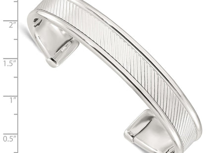 Sterling silver bangle, another view