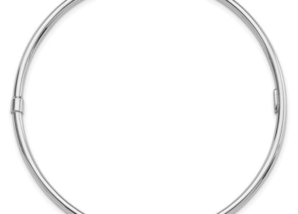 Sterling silver bangle, alternate view